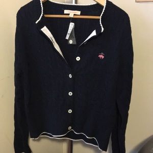 Brooks Brothers 100% cotton cardigan .